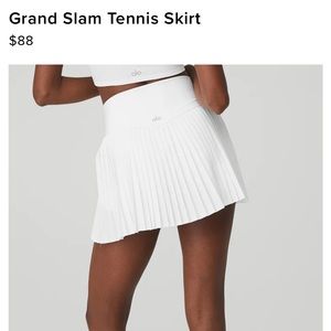 Alo Grand Slam Tennis Skirt